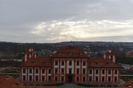 Afternoon troja castle palace Photo