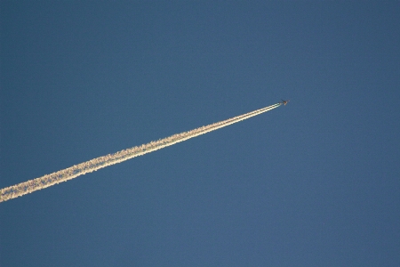 Fliege himmel tageszeit flugzeug Foto