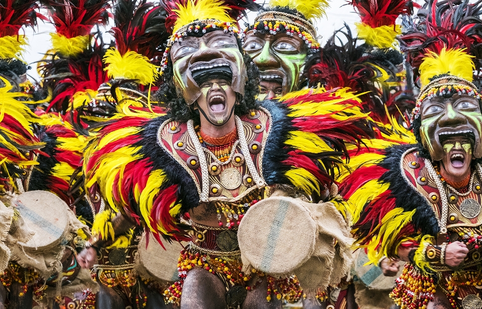 Tanzen festival philippinen karneval