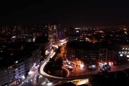 Foto Bolsa
 noite luz cidade