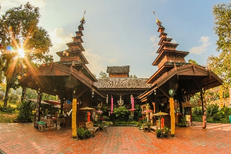 Thailand religion buddhism wat Photo