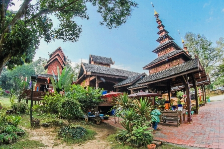 Thailand religion buddhism wat Photo