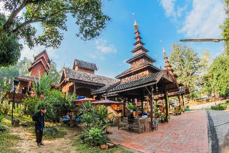 Thailand religion buddhism wat Photo