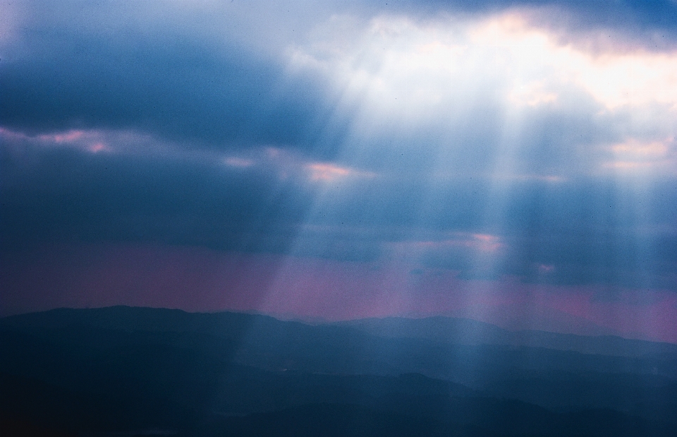 Naturaleza paisaje cielo azul