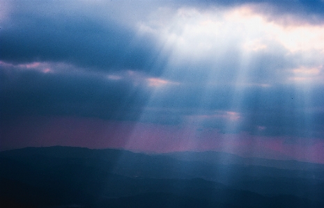 Doğa manzara gökyüzü mavi Fotoğraf