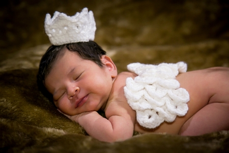 Foto Bayi baru lahir
 aksesori rambut
 anak