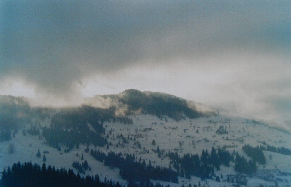 Wooden old mountain mountains