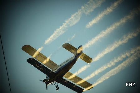 Air sky aviation airplane Photo