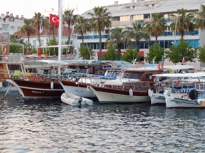 Sea landscape marina ship Photo