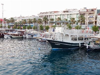 Sea landscape marina ship Photo