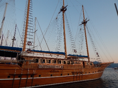 Sea landscape marina ship Photo