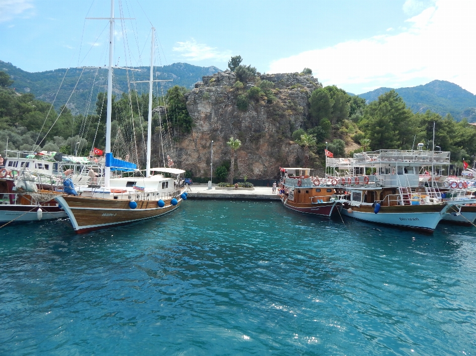 Mer paysage marina
 bateau