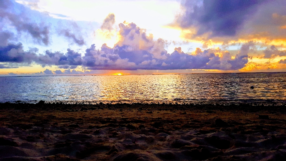 海 空 地平線 水域
