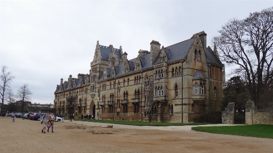 Foto Gereja kristus
 oxford
 bangunan rumah megah
