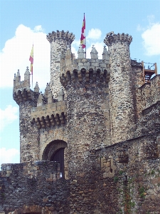 Castle spain templar building Photo