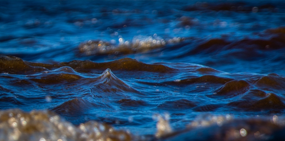 Wave water splash sea