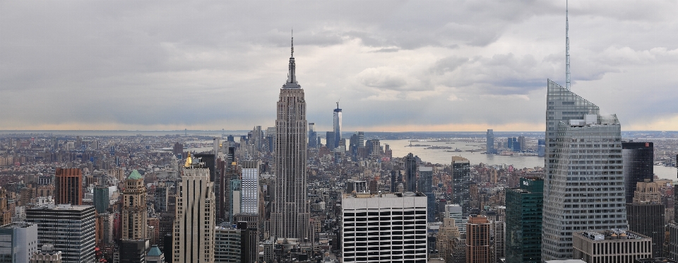 New york empire state building metropolitan area