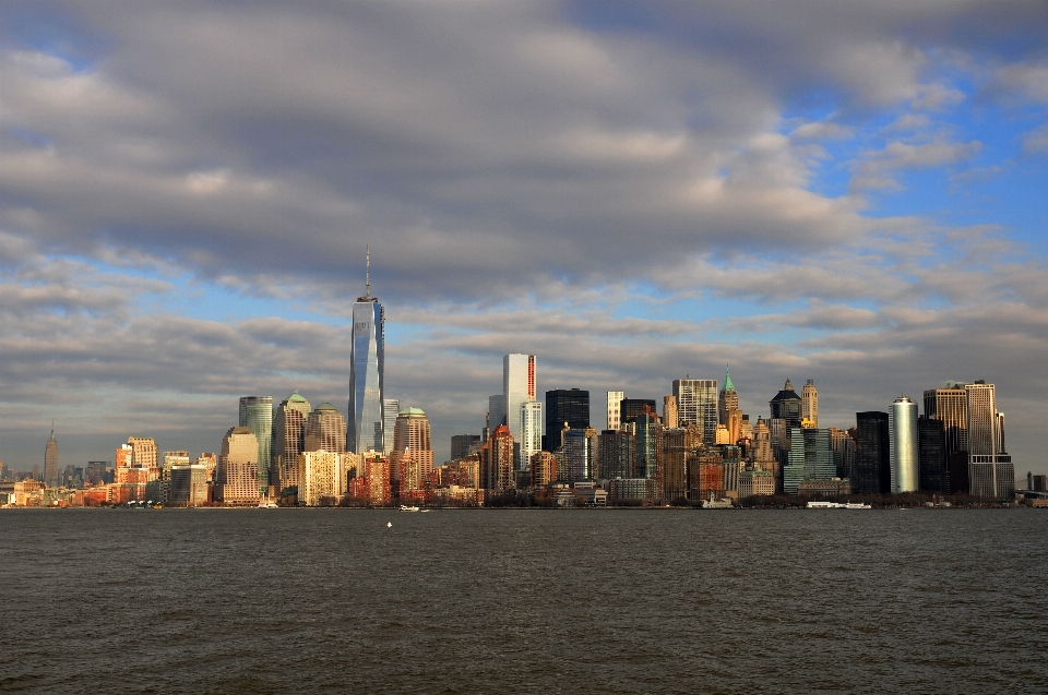 New york skyline city cityscape