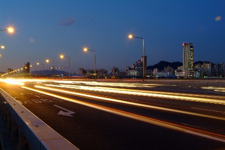 夜 ライト 首都圏
 道 写真