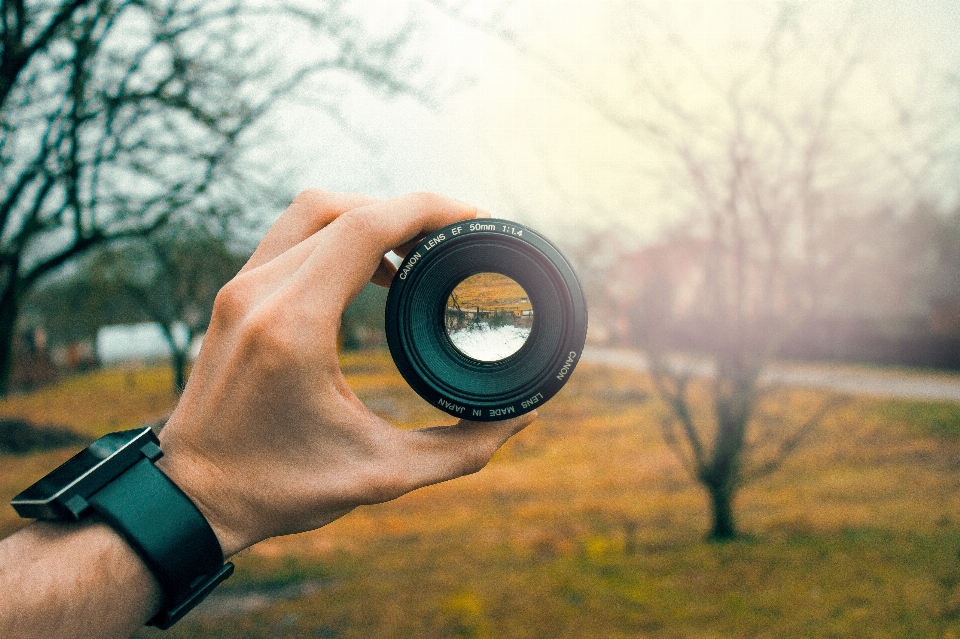 Pov hand lens canon