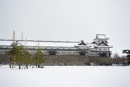 Snow japan shrine winter Photo