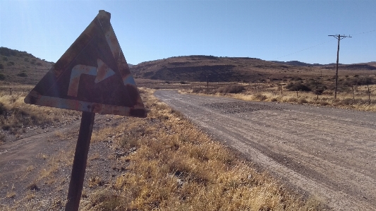 South africa road sky soil Photo