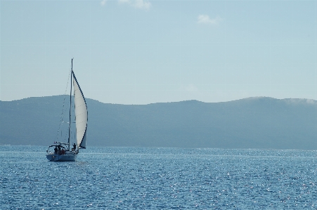 Sailing sea happiness water Photo