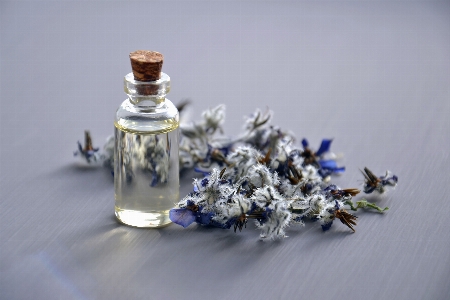 Aromatherapy cosmetic oil essential flower Photo