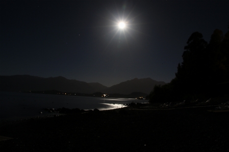 月光 風景 月 夜 写真