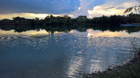 Landscape reflection sky water Photo