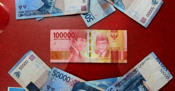 Money indonesia rupiah red Photo