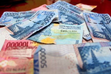 Money indonesia rupiah red Photo