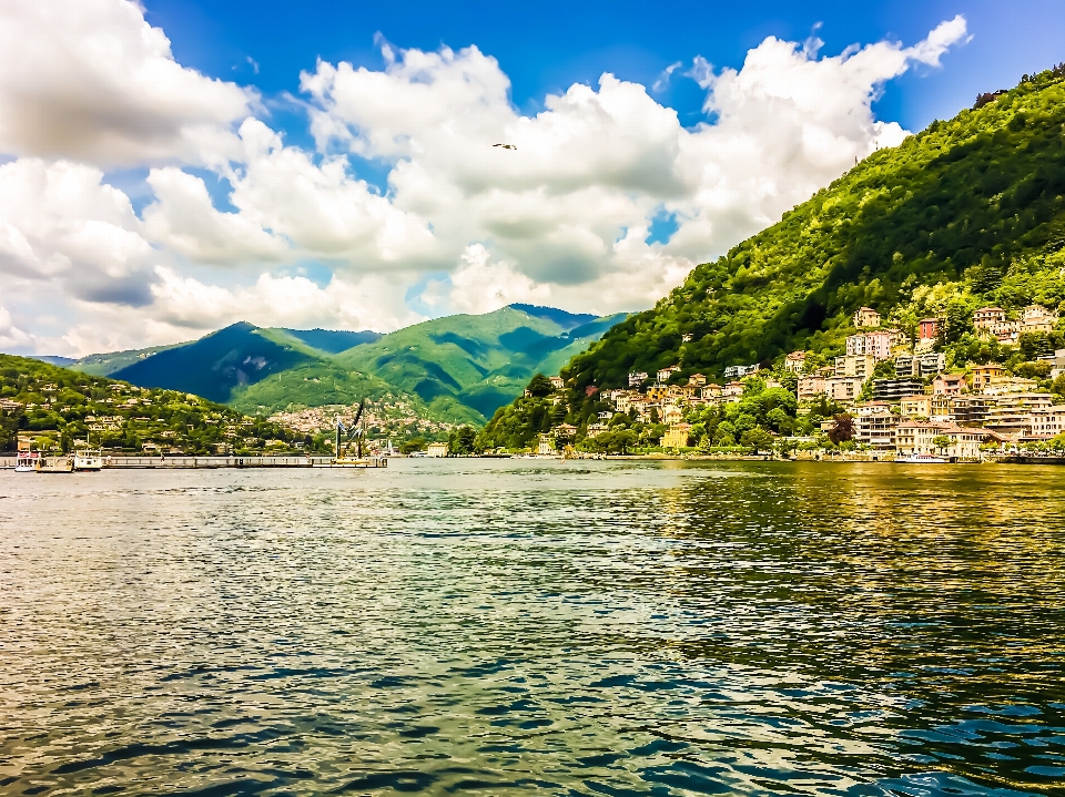 Lago como
 norte itália