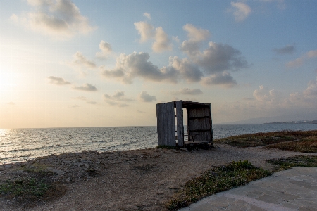 Paphos cyprus coastline rocks Photo