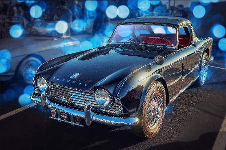 Composite sports car tr4 triumph Photo