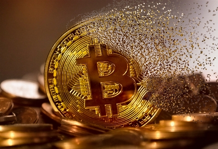 Foto Bitcoin dinheiro descentralizado virtual