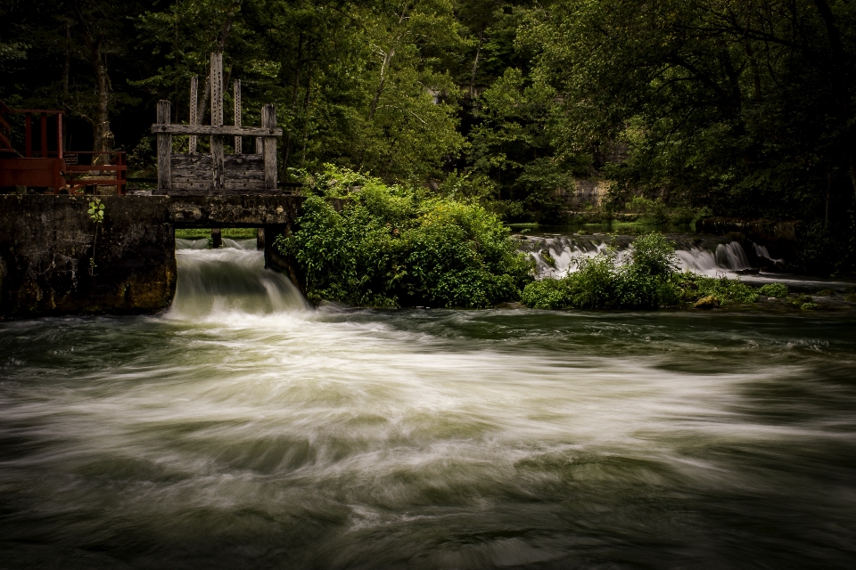 Grist mill spring water