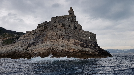 Castle sea coast sky Photo