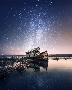 Sky reflection water nature Photo