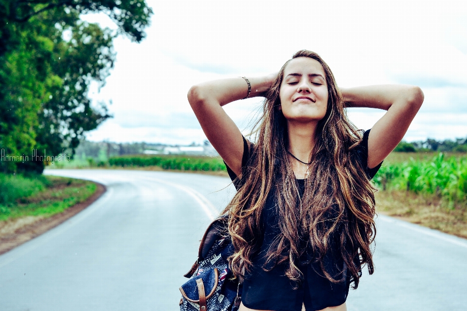 Photography girl beauty long hair