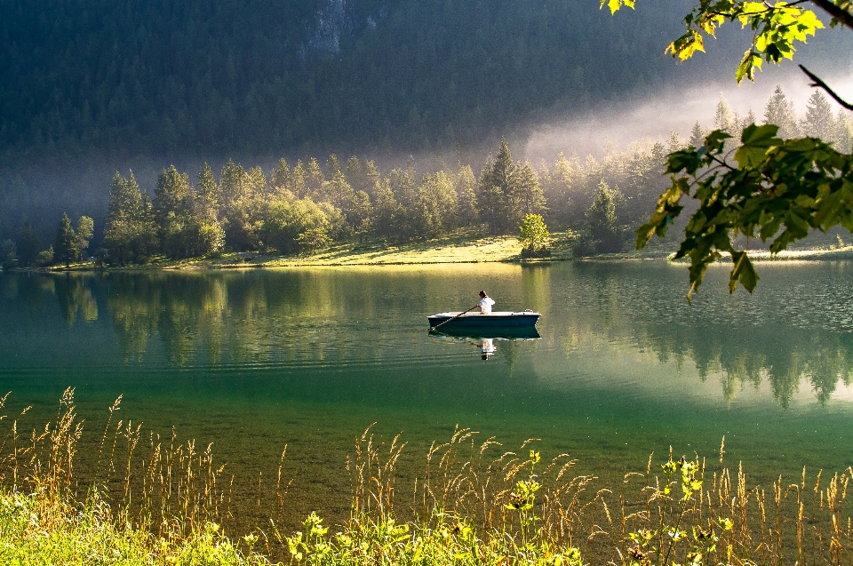 Silence water reflection nature