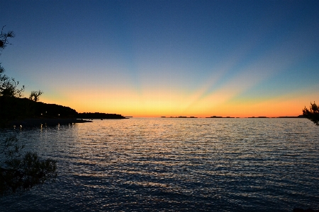 Croatia sunset holiday sea Photo