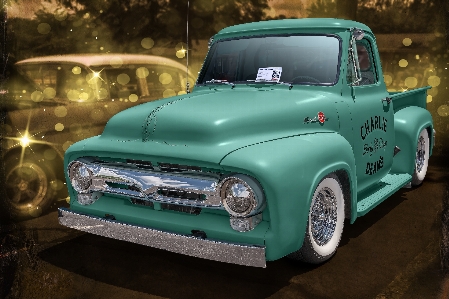 1954 ford f100 pickup american classic truck Photo