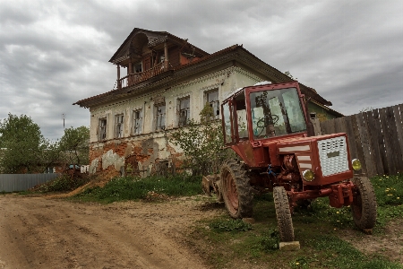 Traktör araç ulaşım kırsal alan
 Fotoğraf