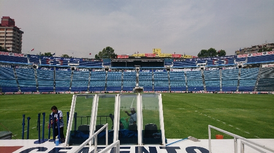 Soccer field cruz azul mexico city Photo