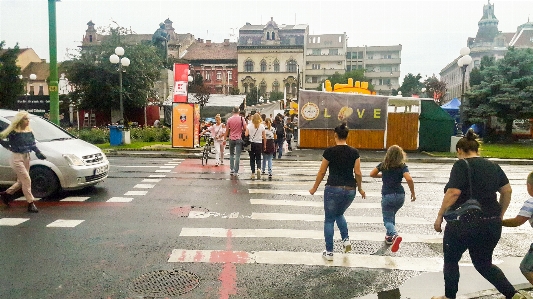 Foto Cidade carro pedestre veículo