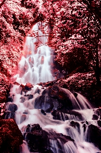 Foto Infravermelho água natureza cachoeira