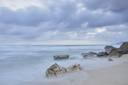 Landscape sea shore sky Photo