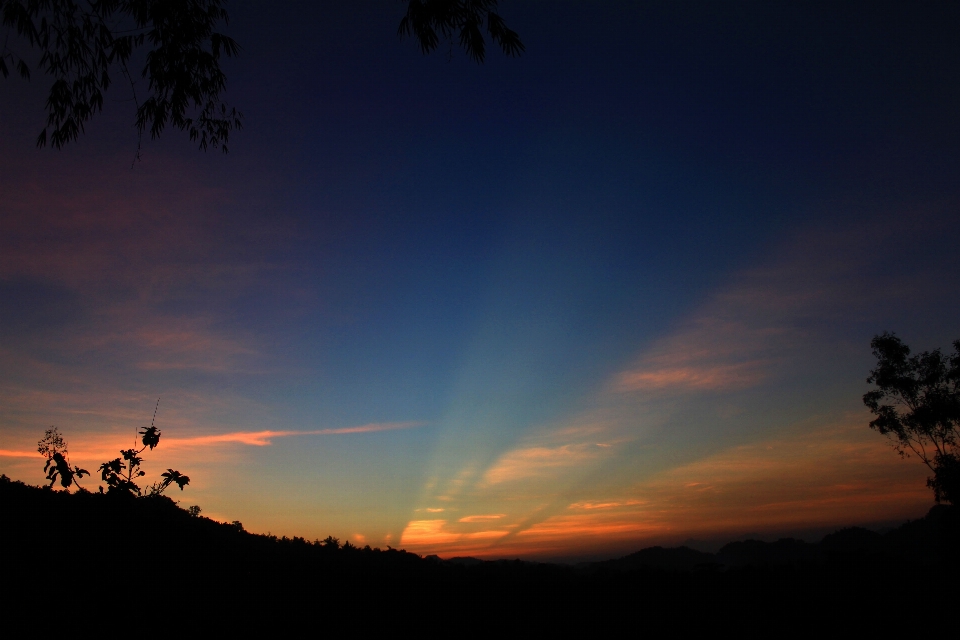 Tramonto cielo riverbero
 alba