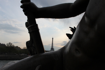 Paris statue sky sculpture Photo